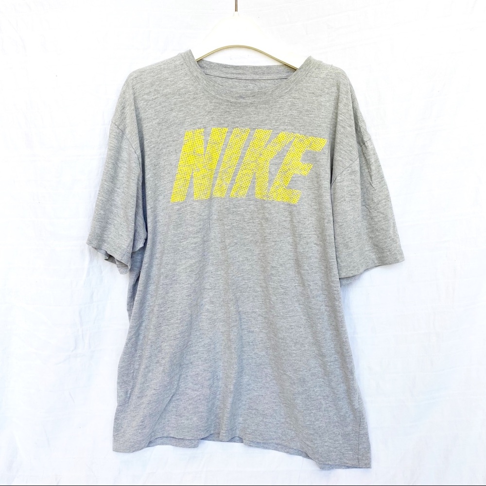 Nike Grey Short Sleeve Logo T-Shirt